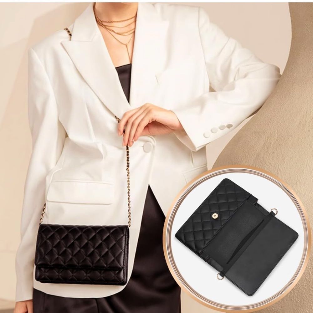 Crossbody Wallet Conversion Set With Chain‎ & Insert - Picture 10 of 11